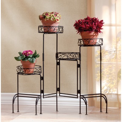 Zingz and Thingz 4-Tier Plant Stand Screen   